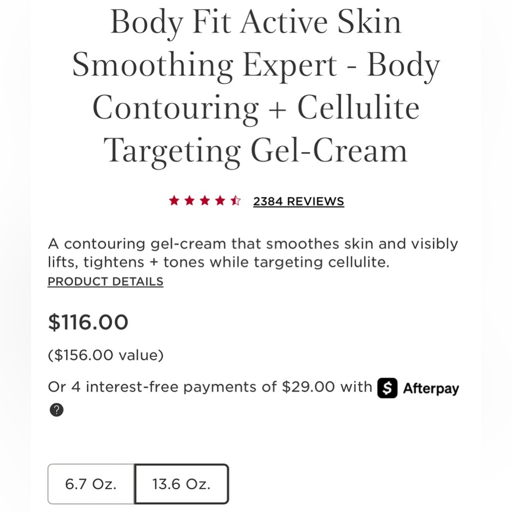 Large Size Clarins Body Fit Anti-Cellulite Contouring Expert - Picture 5 of 5